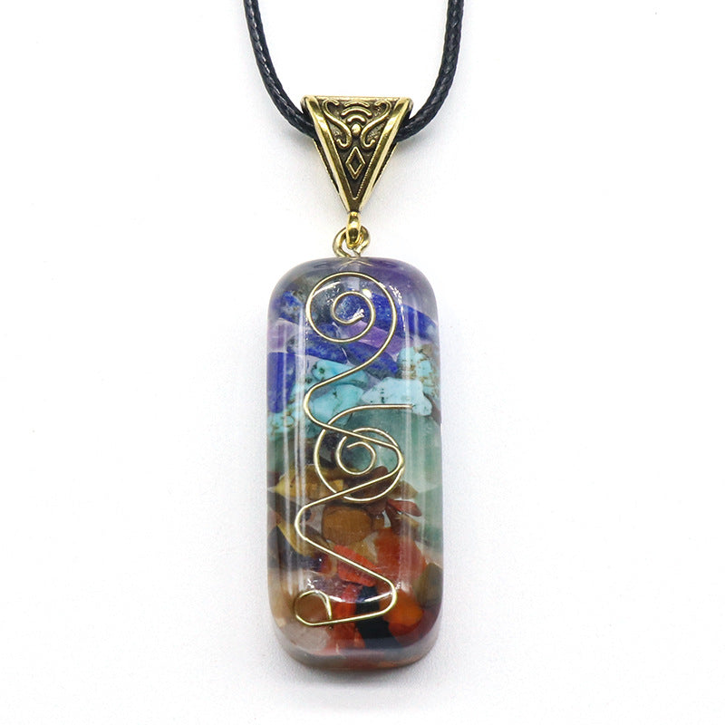 Chakra-Balance™ Orgone Crystal Pendant Necklace