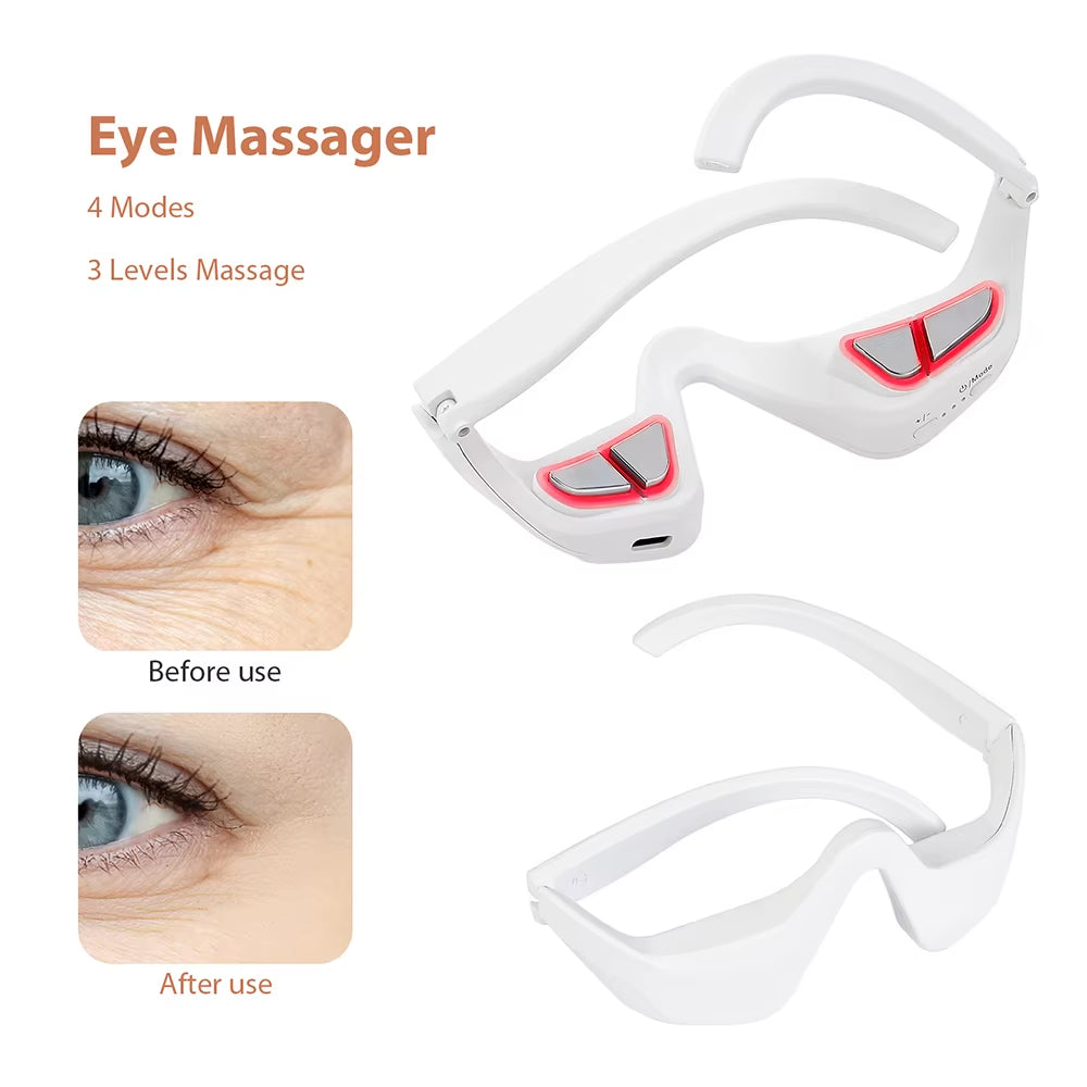 Anti-Aging Eye Massager Eyes Fatigue Relief Relaxation Relieve Dark Circles EMS Eye Care Massage